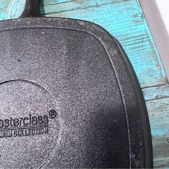 Masterclass Cast Iron Grill Pan - Black - Picture 16 of 16
